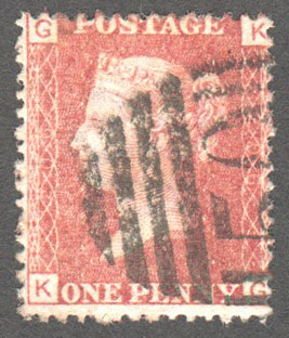 Great Britain Scott 33 Used Plate 206 - KG - Click Image to Close